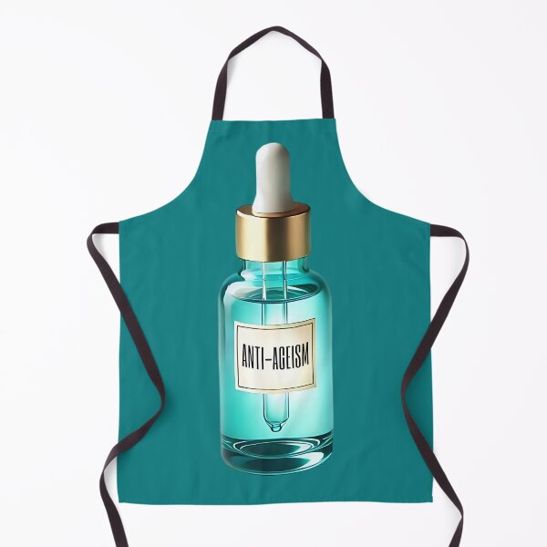Item preview, POP Art ANTI-AGEISM Serum - Turquoise   designed and sold by ChronicYoung.