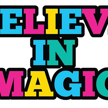 Aperçu de l'œuvre Believe in magic de DesignGoodStore
