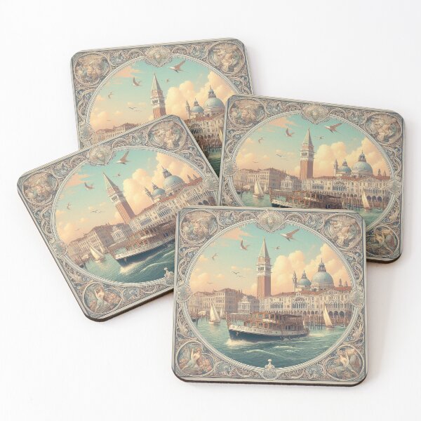 Item preview, A cruise in Venice Vintage art designed and sold by Silbays.