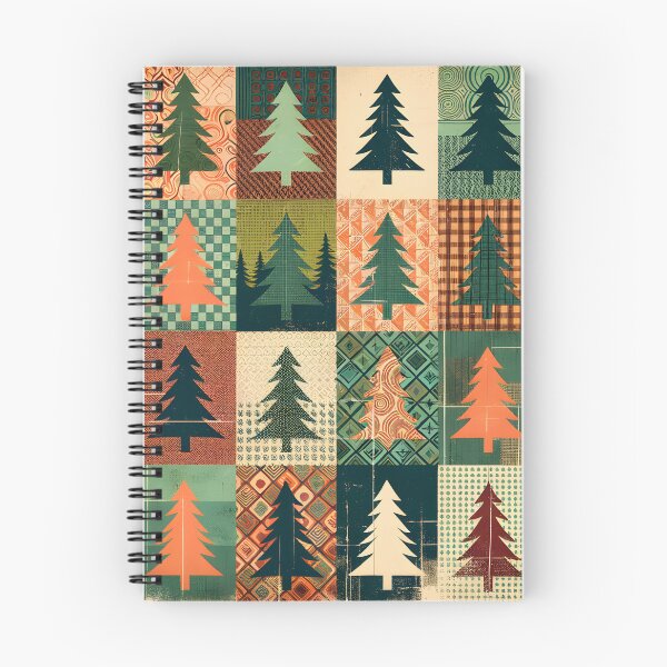 Item preview, Pine Tree Christmas Style Patchwork designed and sold by TirConnaill.