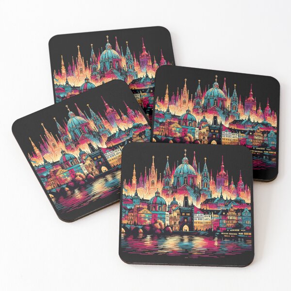 Item preview, Prague capital Czech Republic gift designed and sold by Pineapple-Tree.