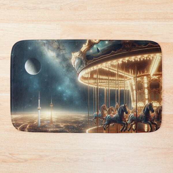 Item preview, A Whimsical Carousel Ride Through The Stars  designed and sold by IrsathThaslima.