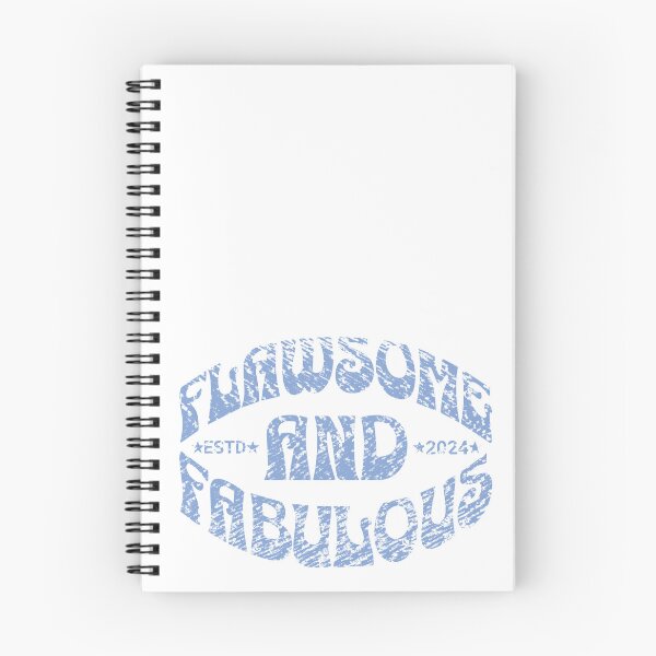 Item preview, Flawsome and fabulous - blue designed and sold by VariousGoodies.