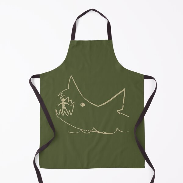 Item preview, Jaws Shark Chalkboard Scratch designed and sold by Cuttintees.