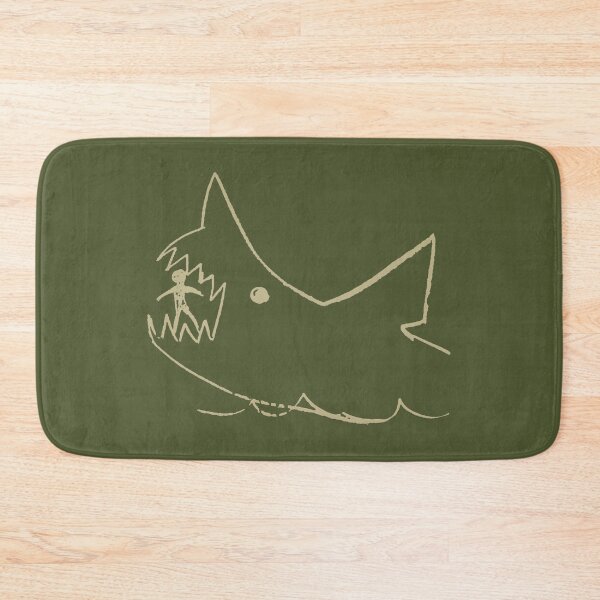 Item preview, Jaws Shark Chalkboard Scratch designed and sold by Cuttintees.