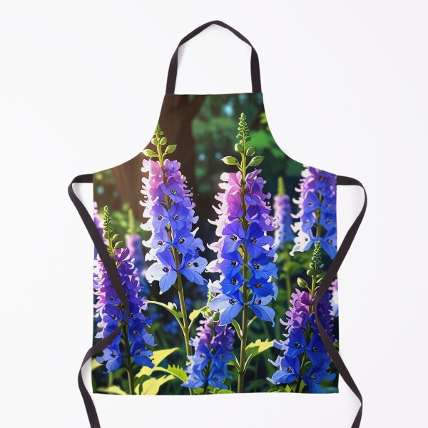 Item preview, Cuteness of delphiniums flower. designed and sold by PatDoArt.