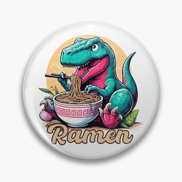 Artikelvorschau, Süßer T-Rex Ramen Dinosaurier Geschenk entworfen und verkauft von Pineapple-Tree.