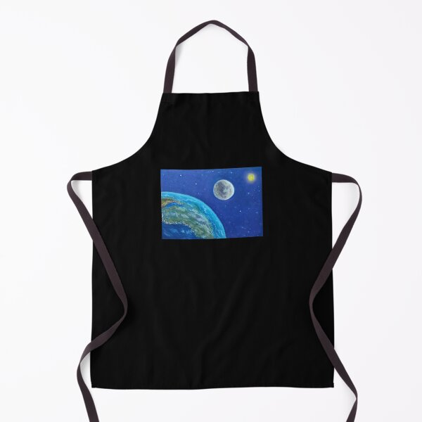 Item preview, The Earth and the Moon - Solar Eclipce - Oil Pastel designed and sold by Sky-99.