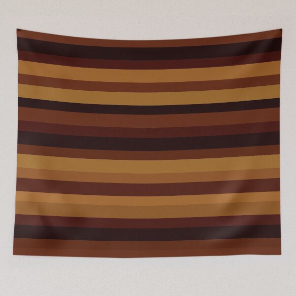 Item preview, Earth Tones Stripes Earthy Horizontal Lines Brown Beige Greige Tan 4 of 4 designed and sold by Beachy.