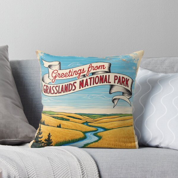 Item preview, Grasslands National Park Canada Post Card designed and sold by TravelPostcardGems.