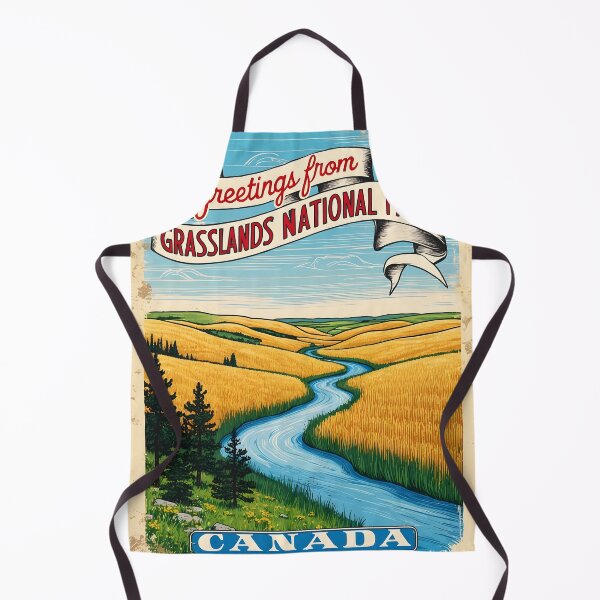 Item preview, Grasslands National Park Canada Post Card designed and sold by TravelPostcardGems.