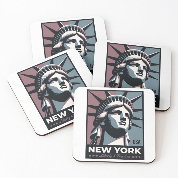 Item preview, Nueva York con libertad y libertad designed and sold by JonysCreativeDesigns.