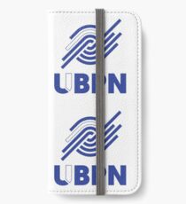 Blue and White UBPN Logo iPhone Wallet/Case/Skin