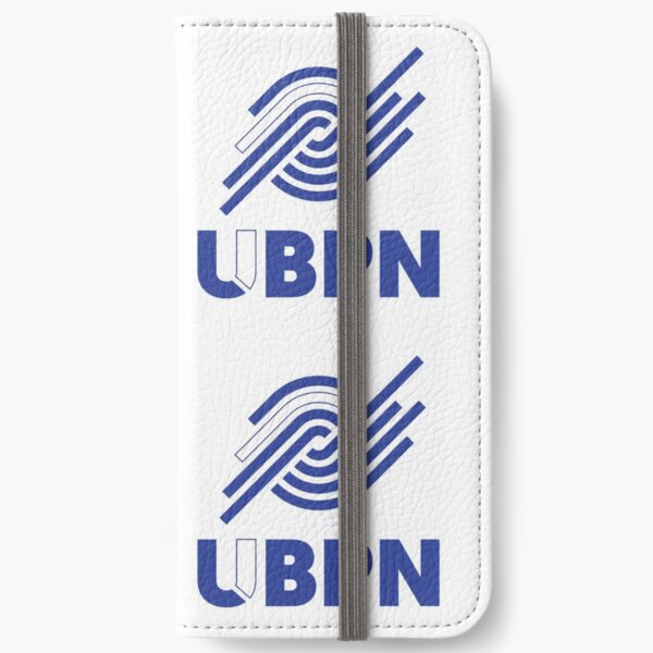 Blue and White UBPN Logo  iPhone Wallet