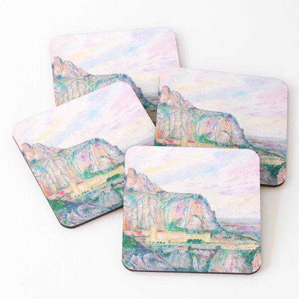 Item preview, Montserrat Mountain in the Evening  designed and sold by Natalia_Shchip.
