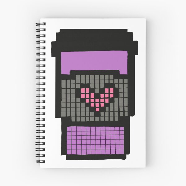 Item preview, Cute pixel art in shape of cup of coffee  designed and sold by Giopi.