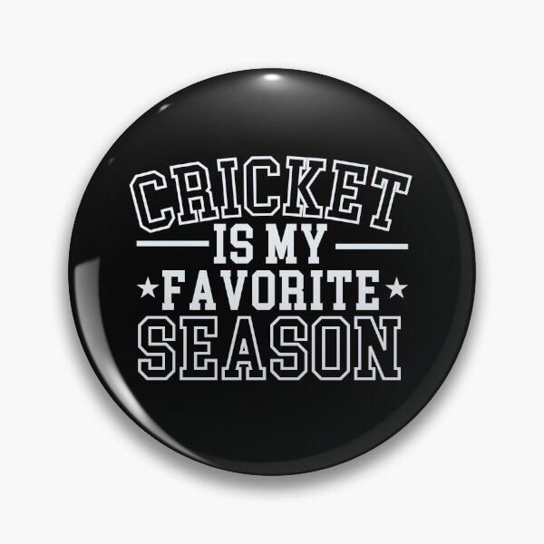 Item preview, Cricket is my favorite season designed and sold by TheBeesForYou.
