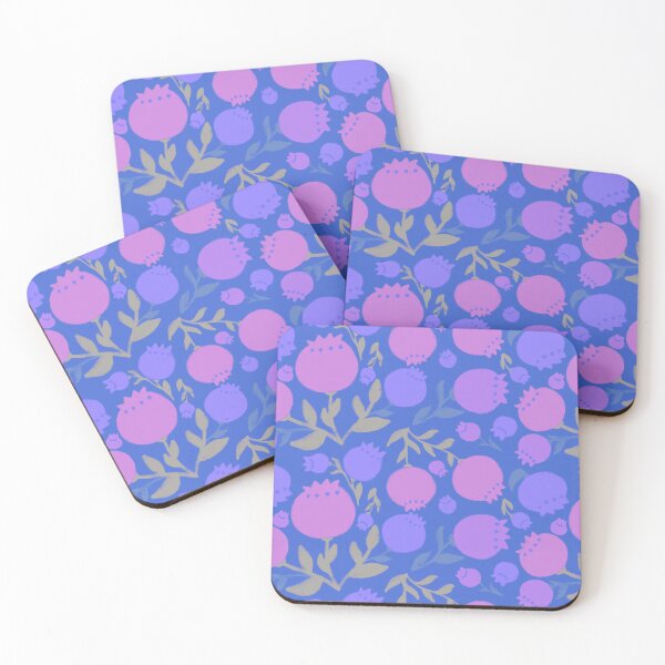 Item preview, Bold modern pink blueberries designed and sold by KaroLeenaDesign.