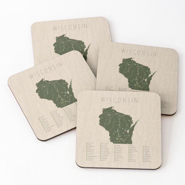 Item preview, Wisconsin Parks designed and sold by FinlayMcNevin.