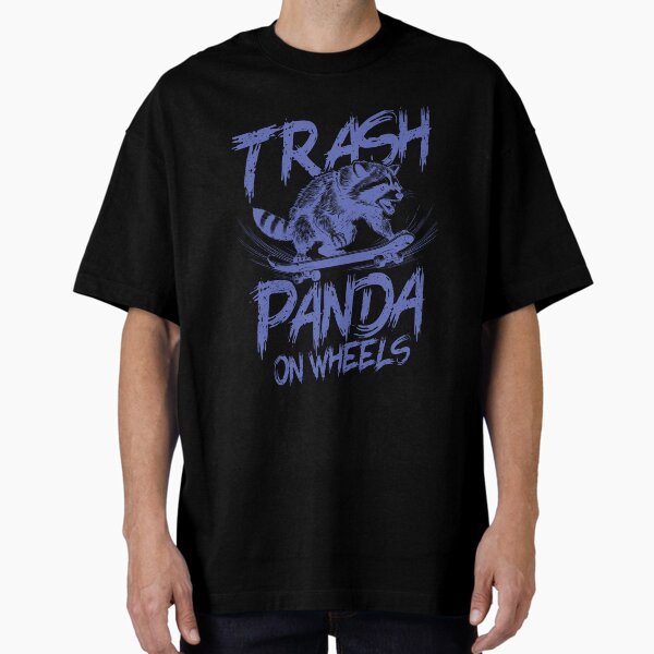 Item preview, Trash Panda Raccoon Skateboard T-Shirt designed and sold by Extra Rice Tees.