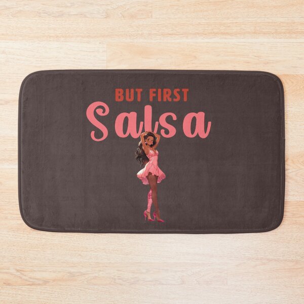 Item preview, BUT FIRST SALSA DANCER PINK COLOR designed and sold by La Loca.