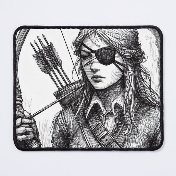 Item preview, One eye archer beauty designed and sold by flisq.