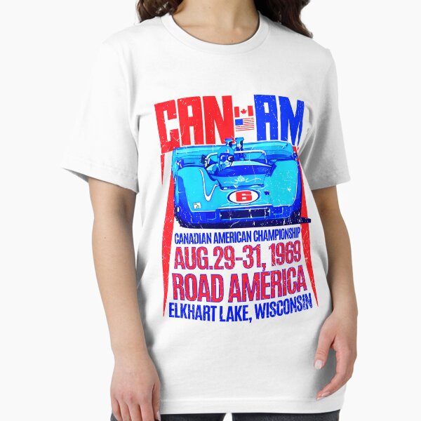 Item preview, Canadian American Championship 1969 - vintage, distressed, worn print. designed and sold by retropetrol.