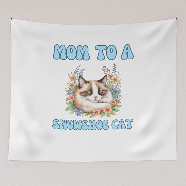 Item preview, Mom to a Snowshoe cat designed and sold by BritishDelights.
