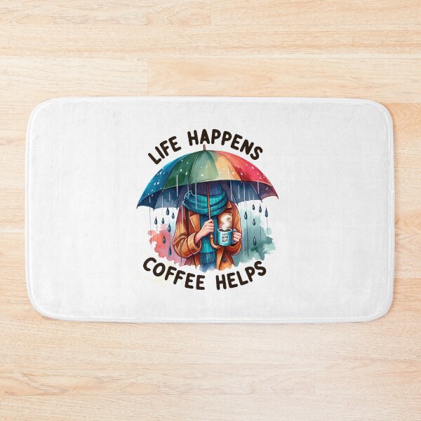 Item preview, ✨Funny Coffee & Sarcasm Quotes – Life happens coffee helps T-Shirts, Mugs, Stickers & More designed and sold by artedigital99.