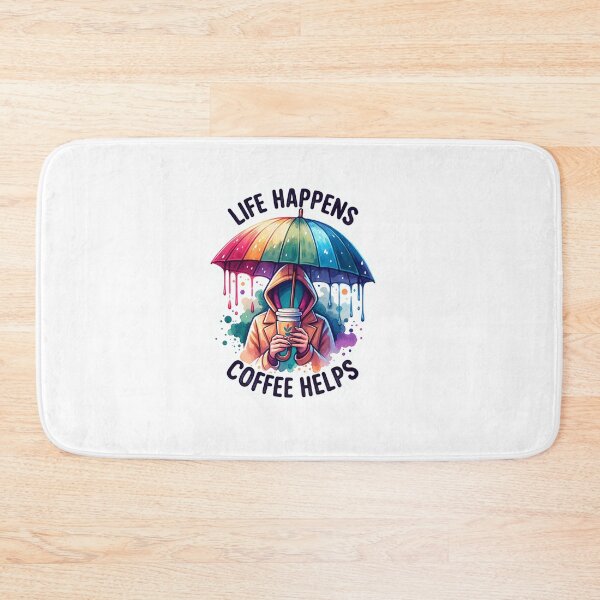 Item preview, ✨Funny Coffee & Sarcasm Quotes – Life happens coffee helps T-Shirts, Mugs, Stickers & More designed and sold by artedigital99.