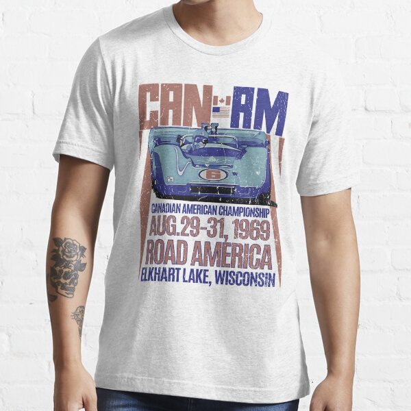Item preview, Canadian American Championship 1969 - vintage, washed out, worn print. designed and sold by retropetrol.