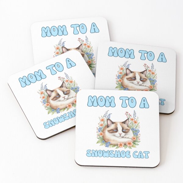 Item preview, Mom to a Snowshoe cat designed and sold by BritishDelights.