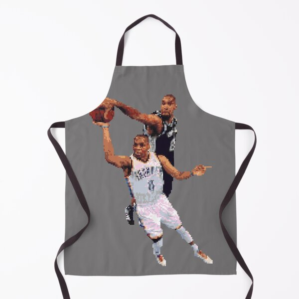 Item preview, Tim Duncan blocks Russell Westbrook designed and sold by pixelsports2.