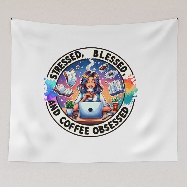 Item preview, ✨Funny Coffee & Sarcasm Quotes – Coffee obsessed available on T-Shirts, Mugs, Stickers & More designed and sold by artedigital99.