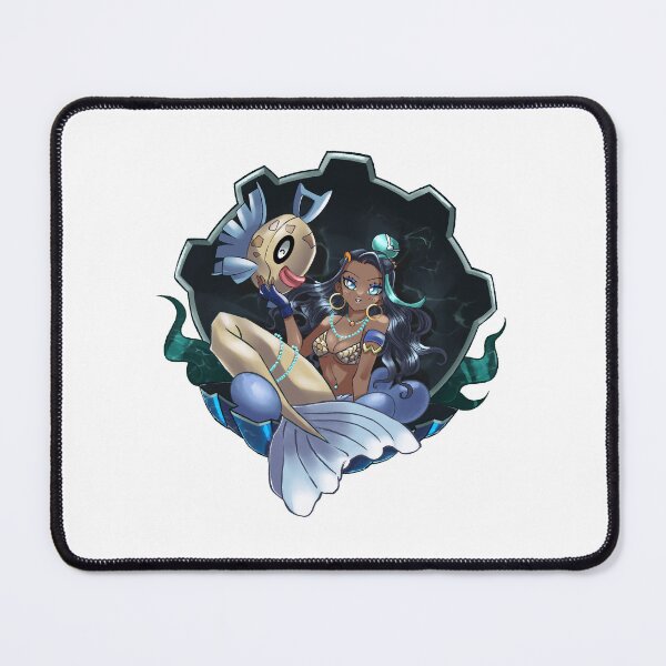 Item preview, SUMMER2024 - mermaid and her fish in a shell designed and sold by ZoroDaSH.