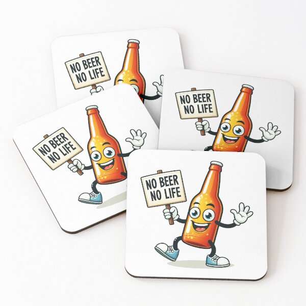 Item preview, No Beer, No Life designed and sold by Delemore Art.
