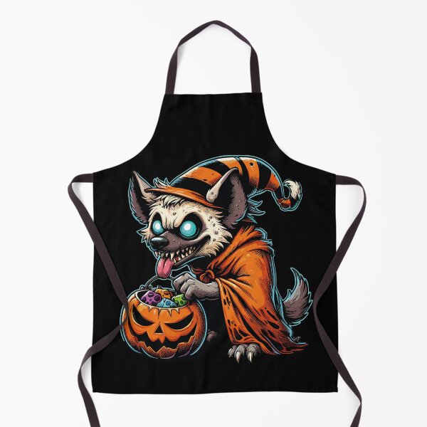 Item preview, Hyena Scary Halloween Ghost Spooky Pumpkin Candy designed and sold by Artistoos.
