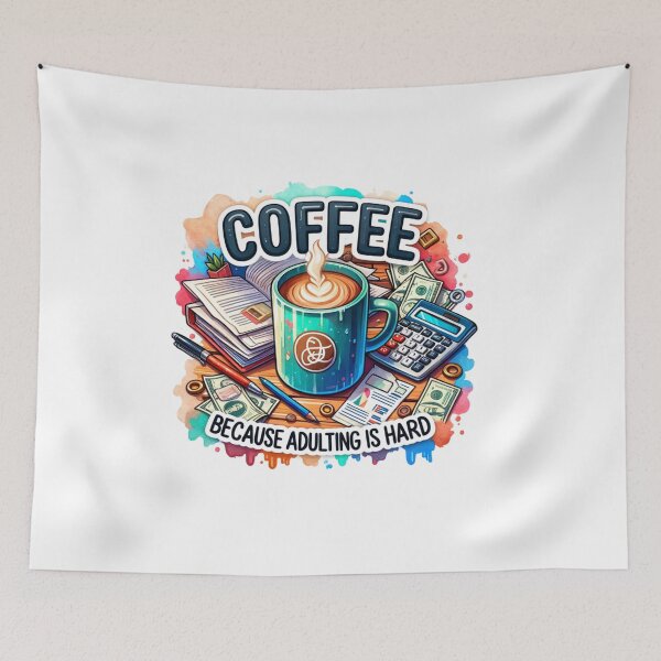 Item preview, ✨Funny Coffee & Sarcasm Quotes – Coffee obsessed available on T-Shirts, Mugs, Stickers & More designed and sold by artedigital99.