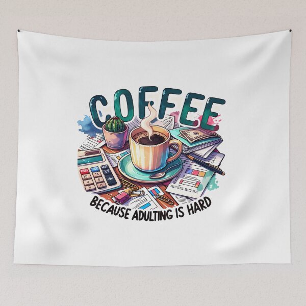 Item preview, ✨Caffeinated Humor – Sarcastic Coffee Designs for T-Shirts, Mugs, Stickers & More designed and sold by artedigital99.