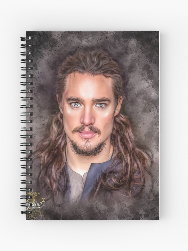 Uhtred of Bebbanburg in the books (the only drawing I could find