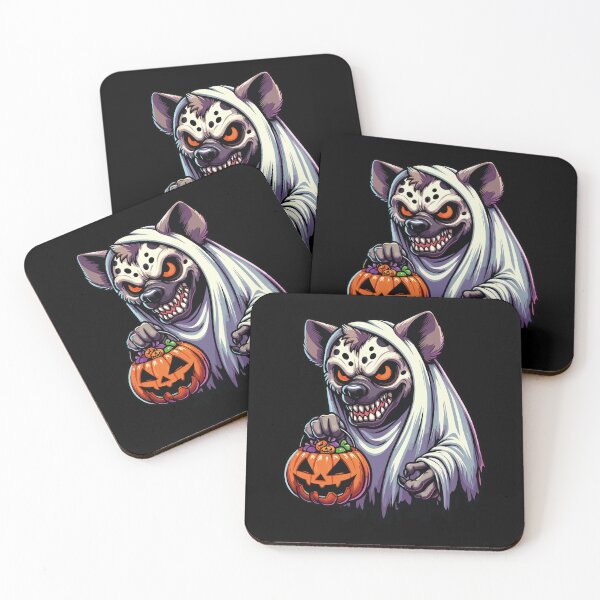 Item preview, Hyena Scary Halloween Ghost Spooky Pumpkin Candy designed and sold by Artistoos.
