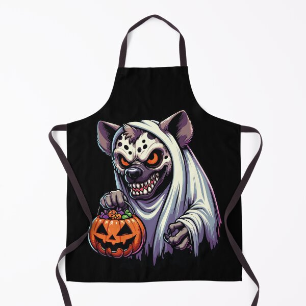 Item preview, Hyena Scary Halloween Ghost Spooky Pumpkin Candy designed and sold by Artistoos.
