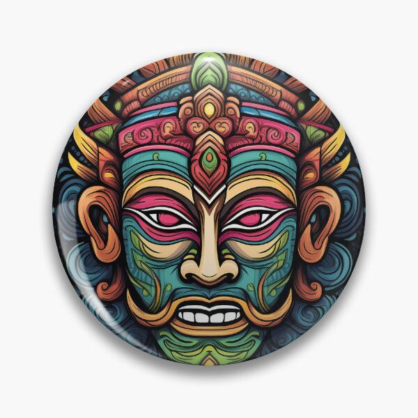 Item preview, Hindu Tattoo | Gods & Masks Collection designed and sold by monkeybusiness.pt.