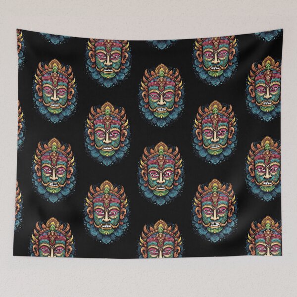 Item preview, Hindu Tattoo | Gods & Masks Collection designed and sold by monkeybusiness.pt.