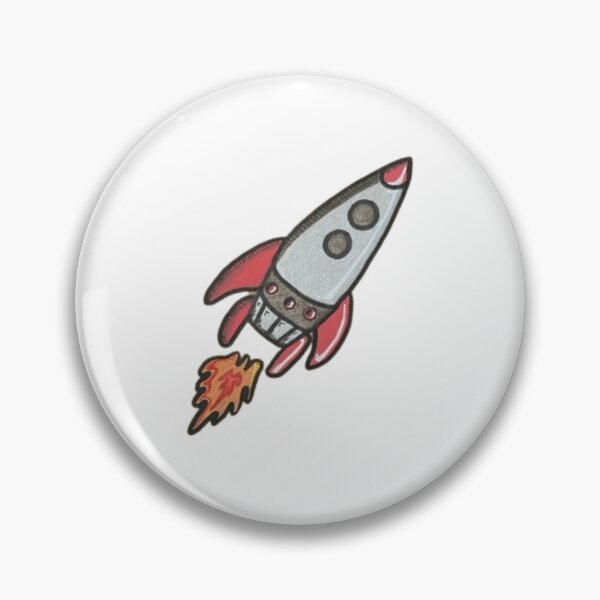 Item preview, Alien Spaceship with Fire designed and sold by ArtistryCindi.
