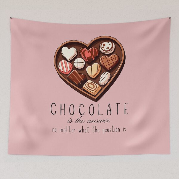 Item preview, Chocolate Holds the Solution Chocolate is the Answer designed and sold by DunuStore.