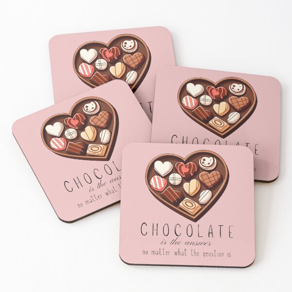Item preview, Chocolate Holds the Solution Chocolate is the Answer designed and sold by DunuStore.
