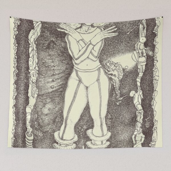 Item preview, girl with long fingers and poofy hair designed and sold by Rpgaska75.