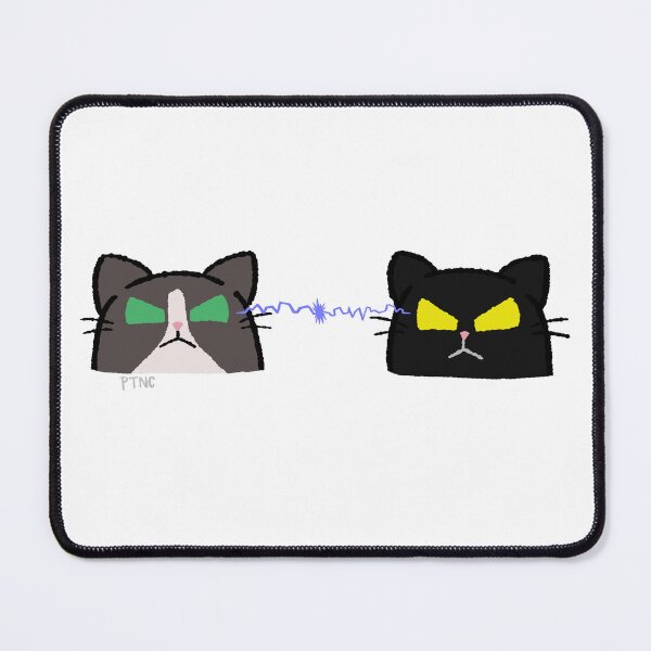 Item preview, Pudge and Moomoo stare down designed and sold by PudgeTheCat.