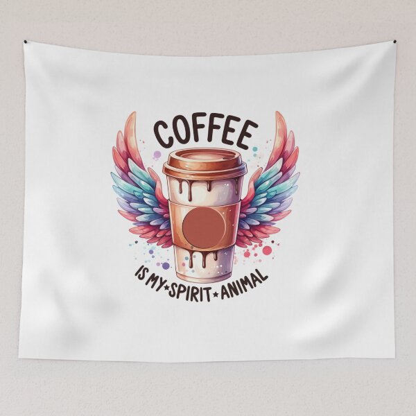 Item preview, ✨Coffee & Sarcasm Collection – Coffee spirit for T-Shirts, Mugs, Stickers & More designed and sold by artedigital99.